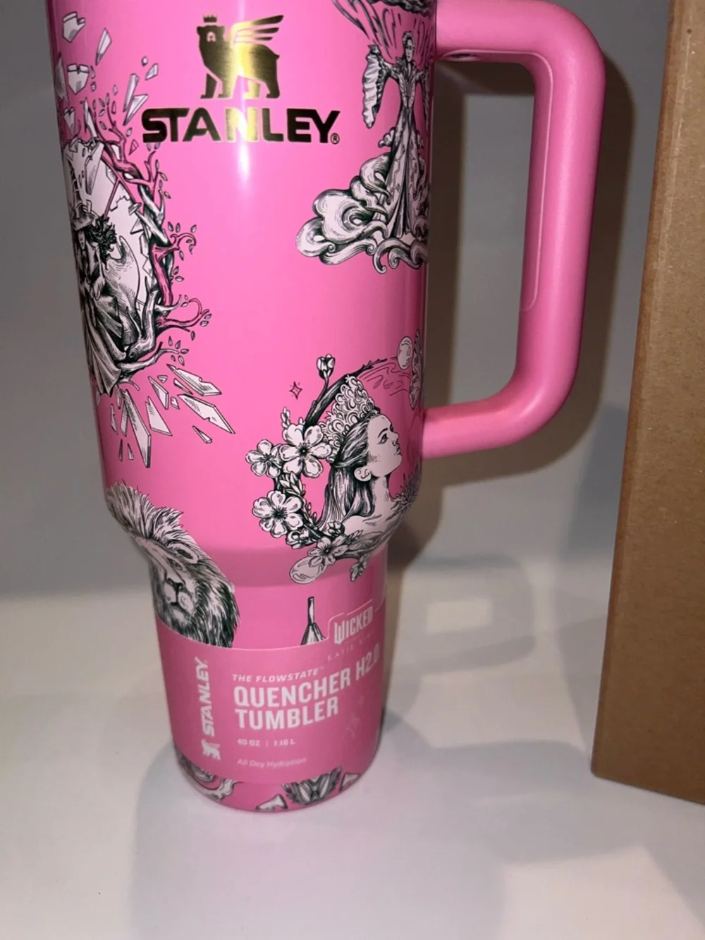 🩷💚NWT STANLEY X WICKED FOR GOOD 40 OZ  QUENCHER H2.0 FLOWSTATE TUMBLER - Picture 8 of 8